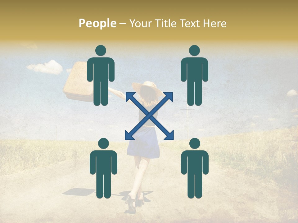 Way Redhead Free PowerPoint Template