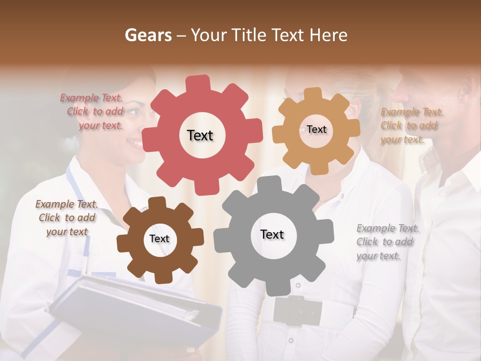 Worker Medicine Work PowerPoint Template