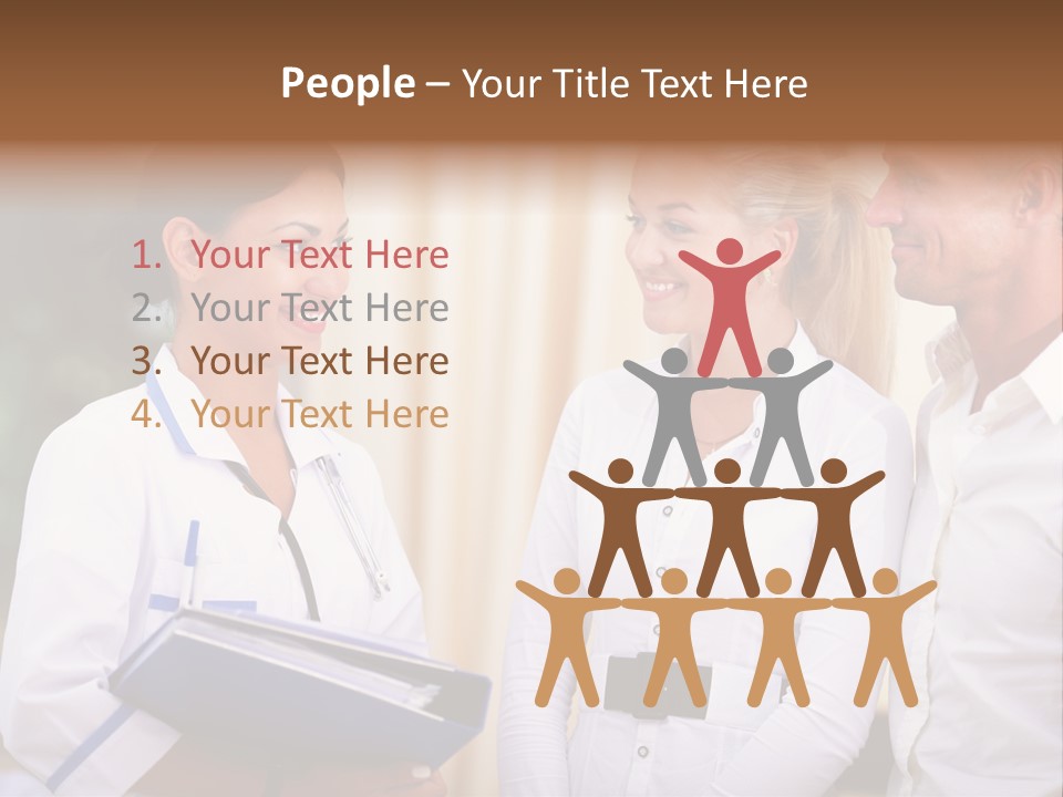 Worker Medicine Work PowerPoint Template