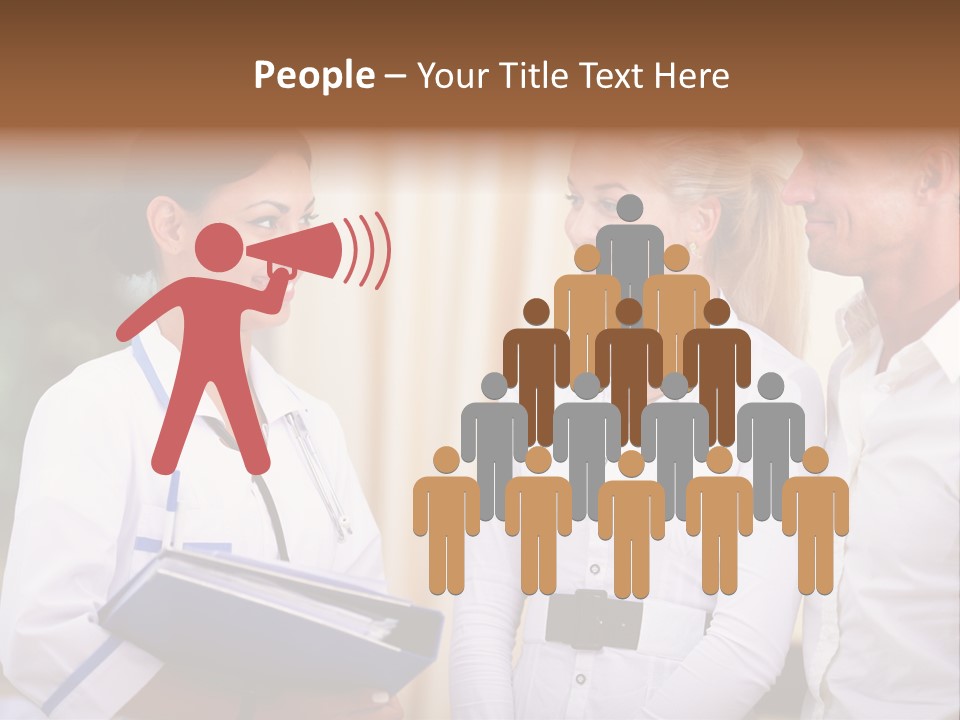 Worker Medicine Work PowerPoint Template