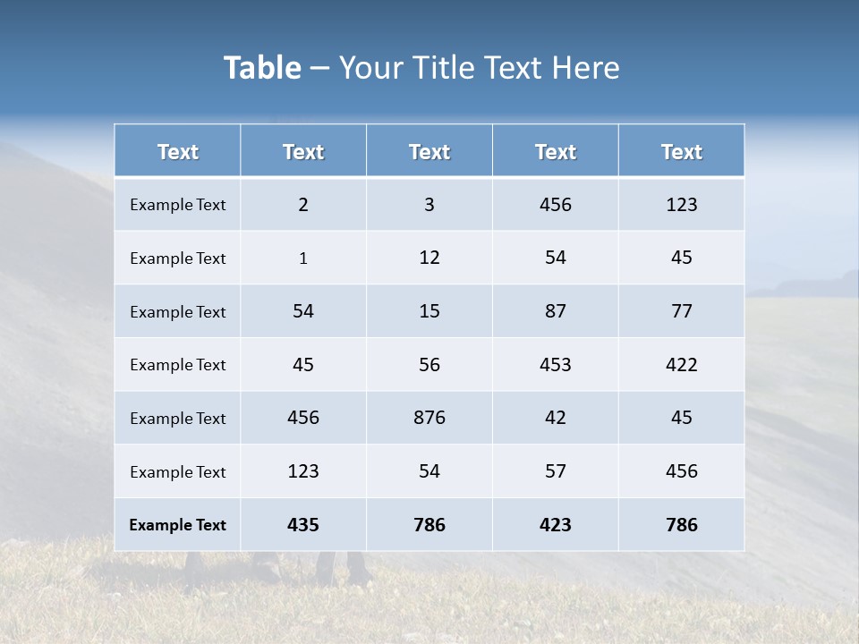 Russia Girl Wild PowerPoint Template