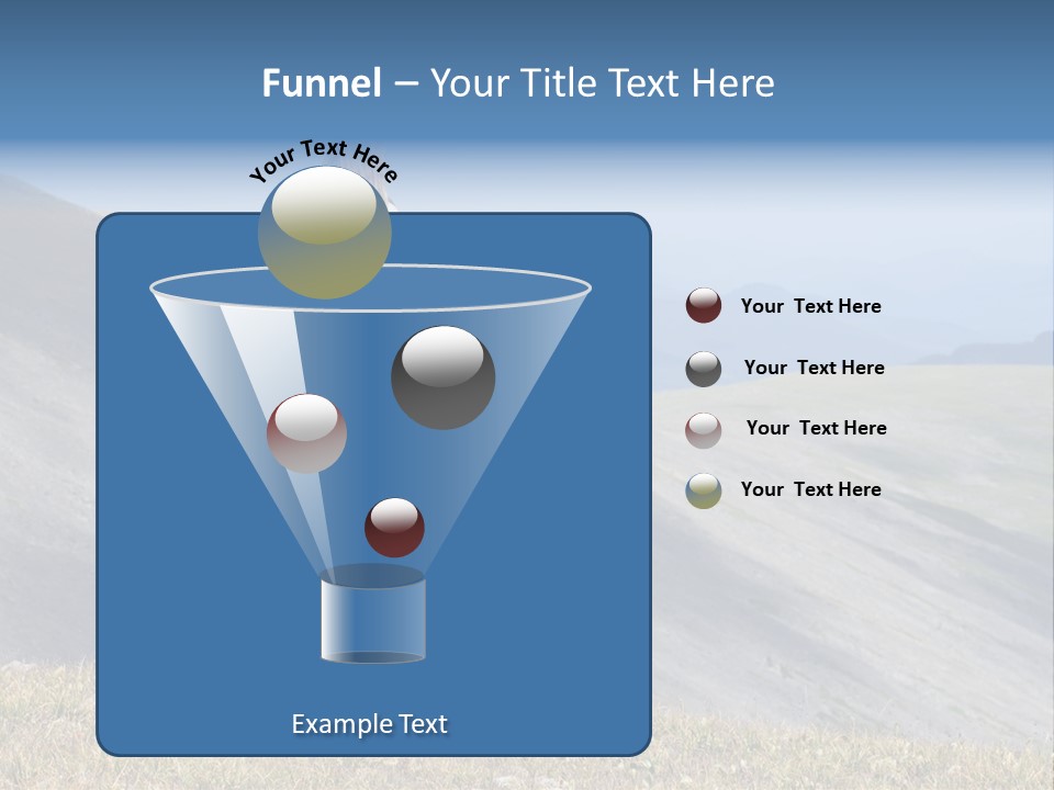 Russia Girl Wild PowerPoint Template