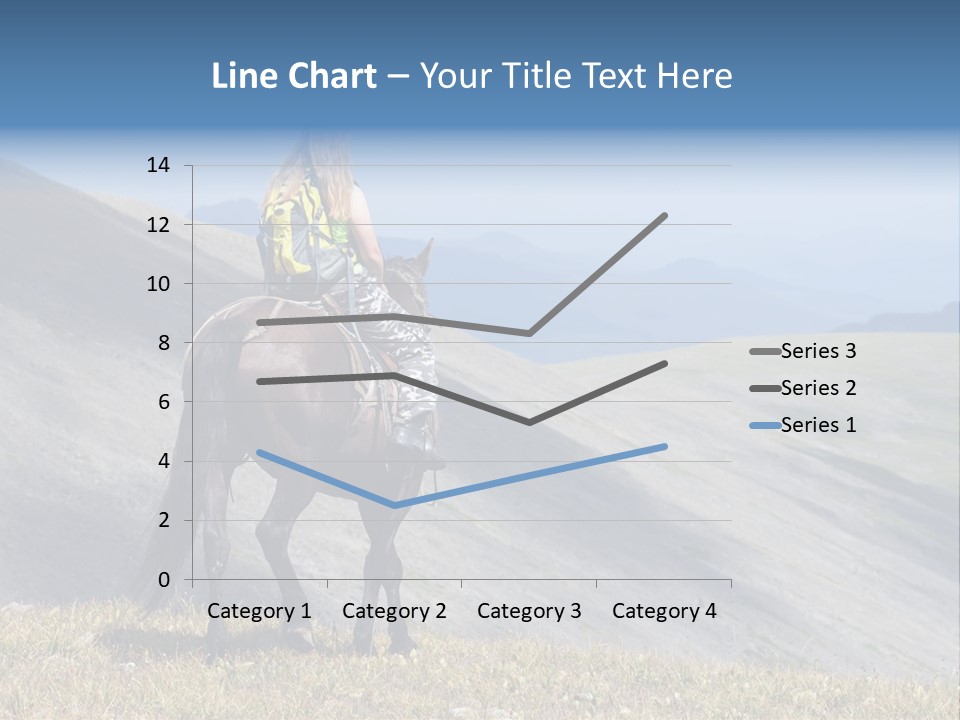 Russia Girl Wild PowerPoint Template