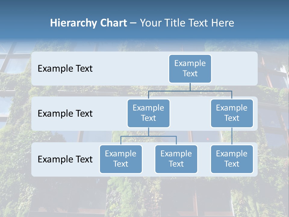 A Building Covered In Lots Of Green Plants PowerPoint Template