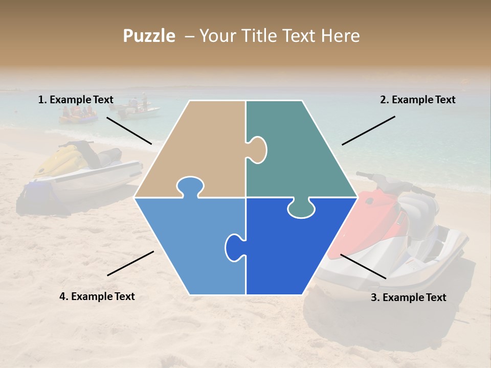 Rich Hot Shore PowerPoint Template