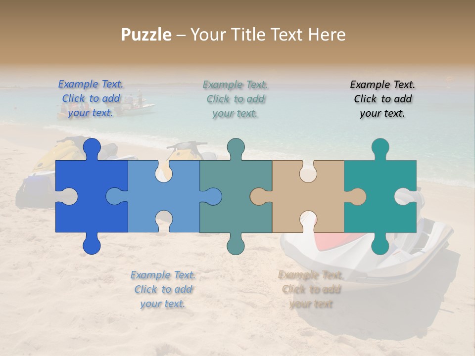 Rich Hot Shore PowerPoint Template