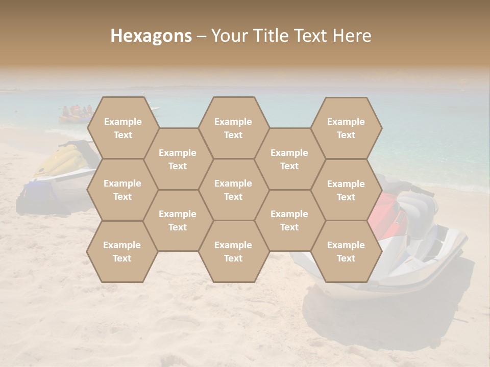 Rich Hot Shore PowerPoint Template