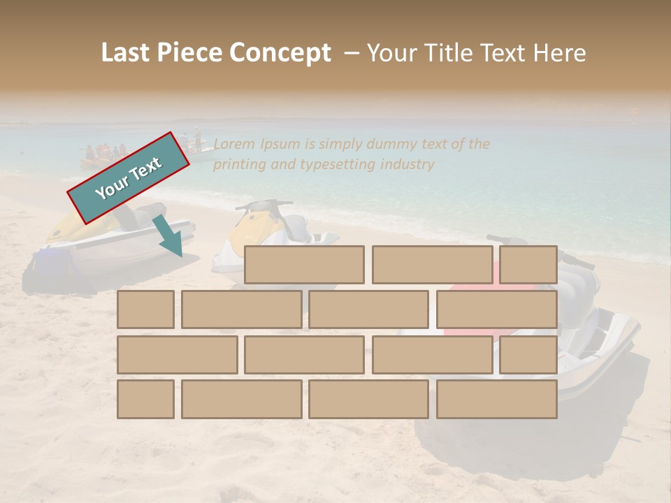 Rich Hot Shore PowerPoint Template
