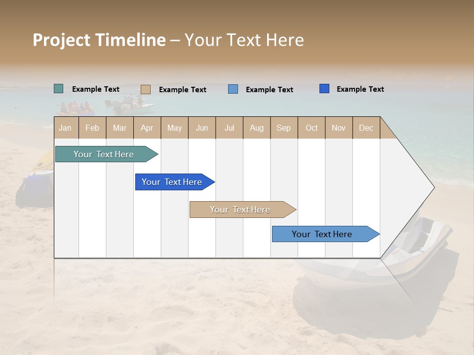 Rich Hot Shore PowerPoint Template