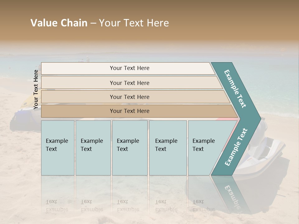 Rich Hot Shore PowerPoint Template