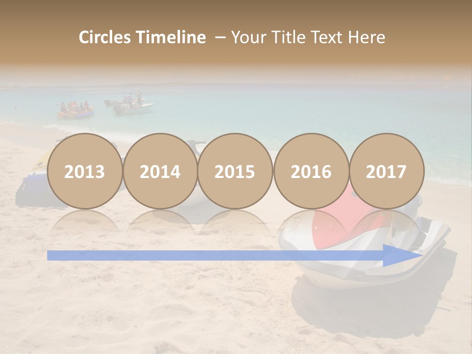 Rich Hot Shore PowerPoint Template