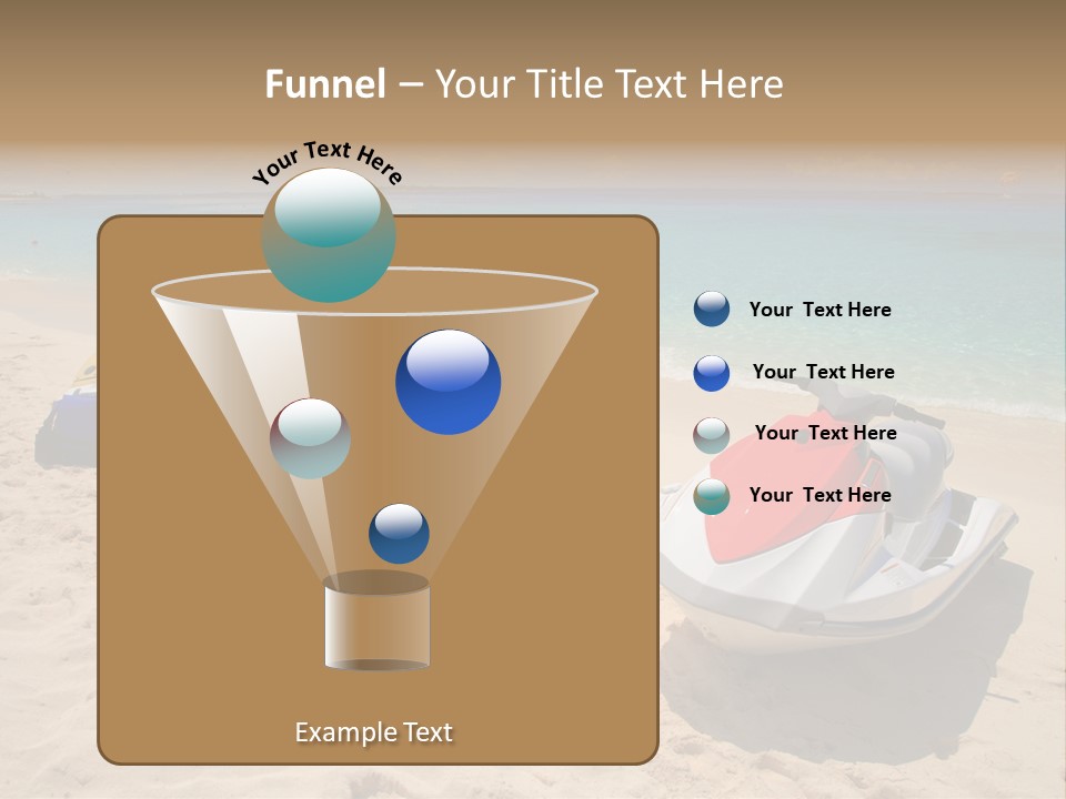 Rich Hot Shore PowerPoint Template