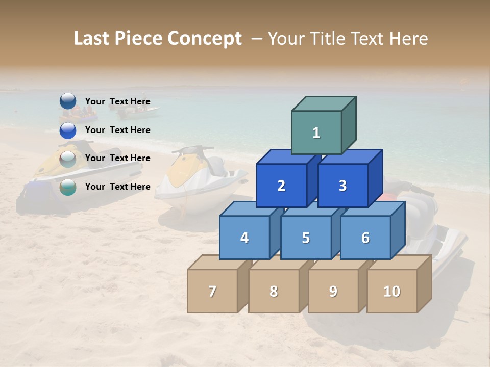 Rich Hot Shore PowerPoint Template