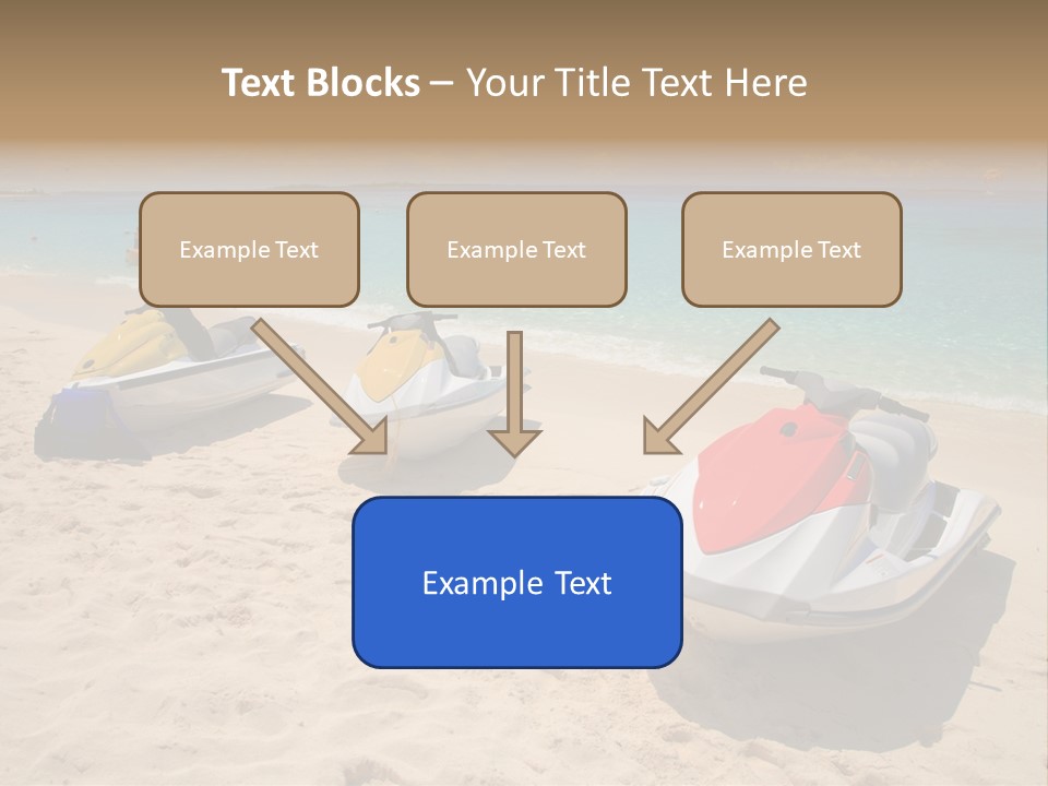 Rich Hot Shore PowerPoint Template