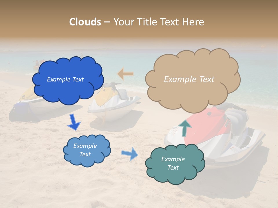 Rich Hot Shore PowerPoint Template