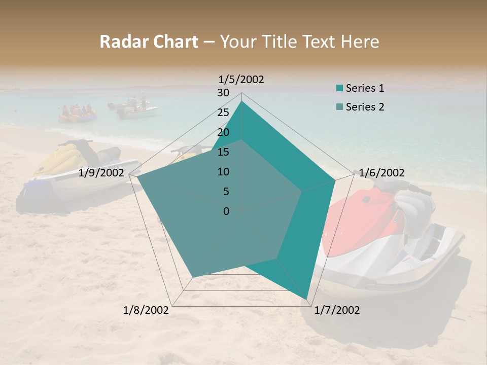 Rich Hot Shore PowerPoint Template