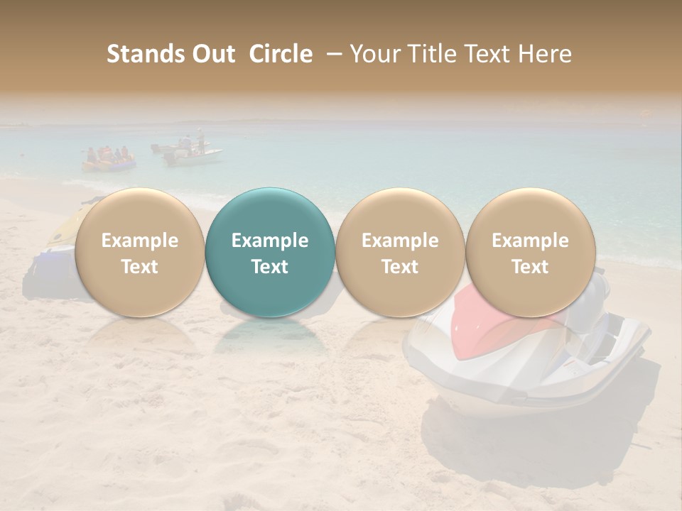 Rich Hot Shore PowerPoint Template