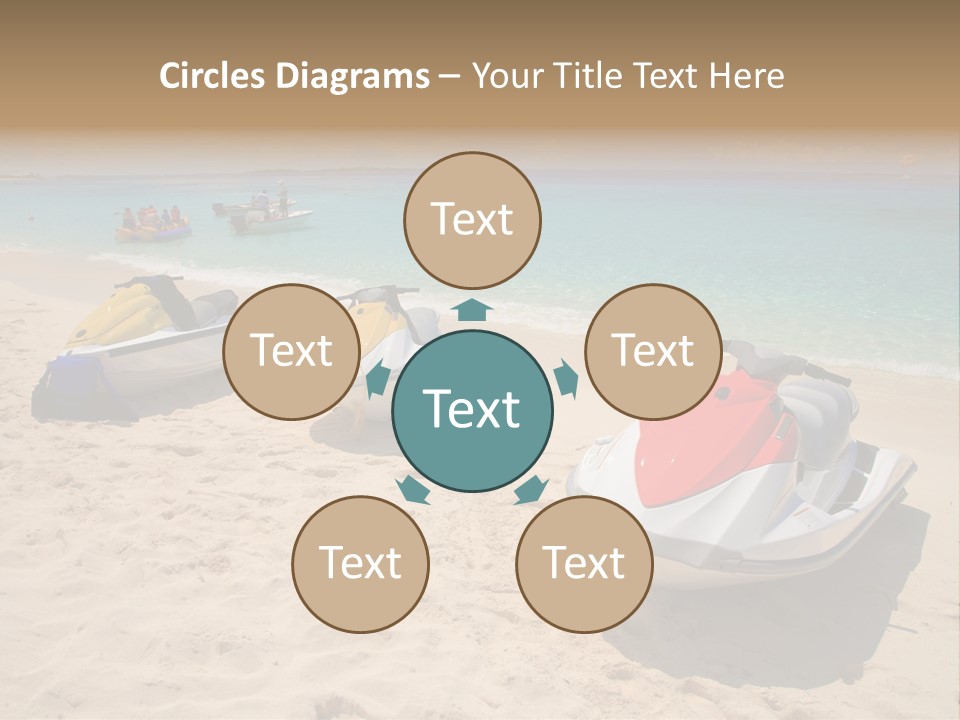 Rich Hot Shore PowerPoint Template