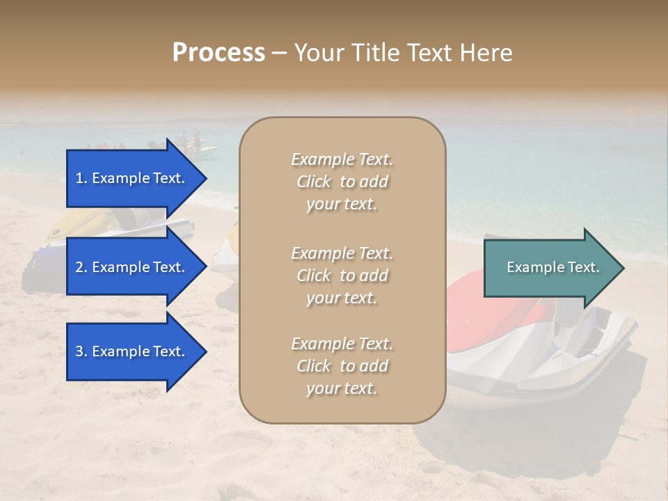 Rich Hot Shore PowerPoint Template