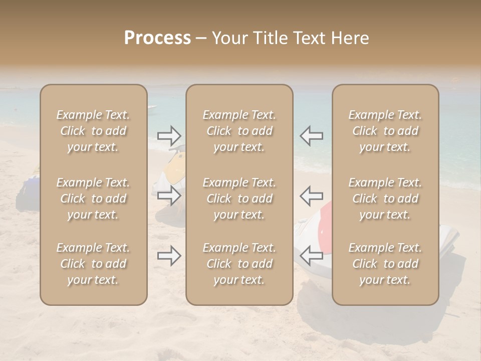 Rich Hot Shore PowerPoint Template