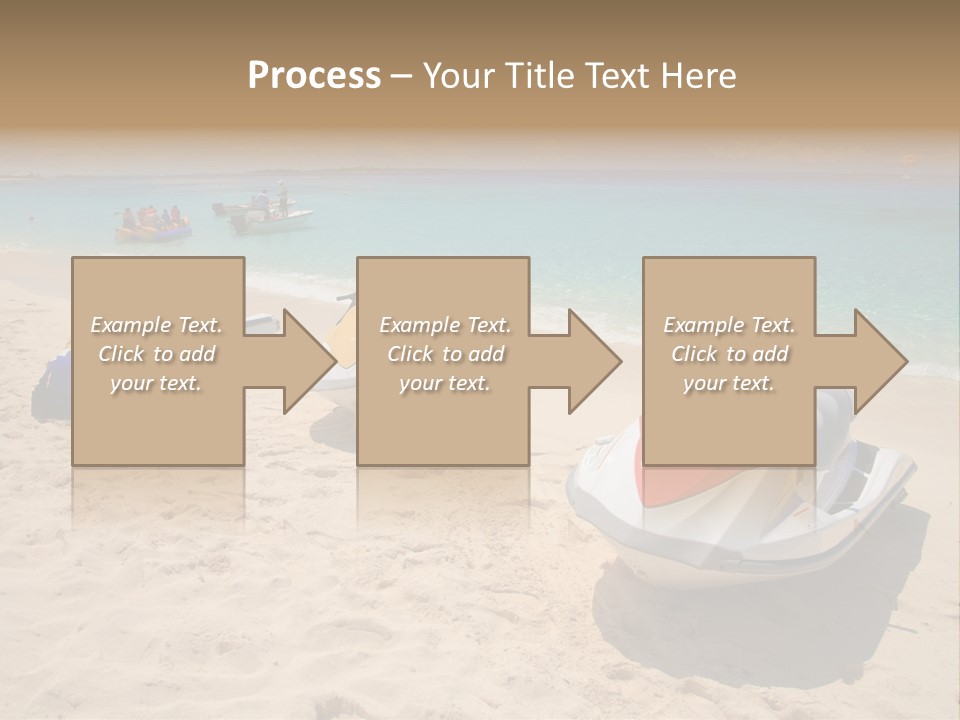 Rich Hot Shore PowerPoint Template