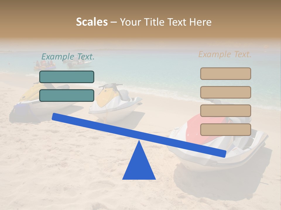 Rich Hot Shore PowerPoint Template
