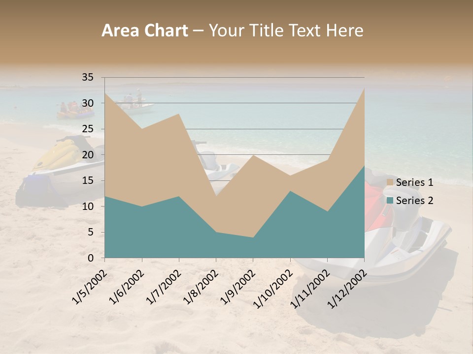 Rich Hot Shore PowerPoint Template