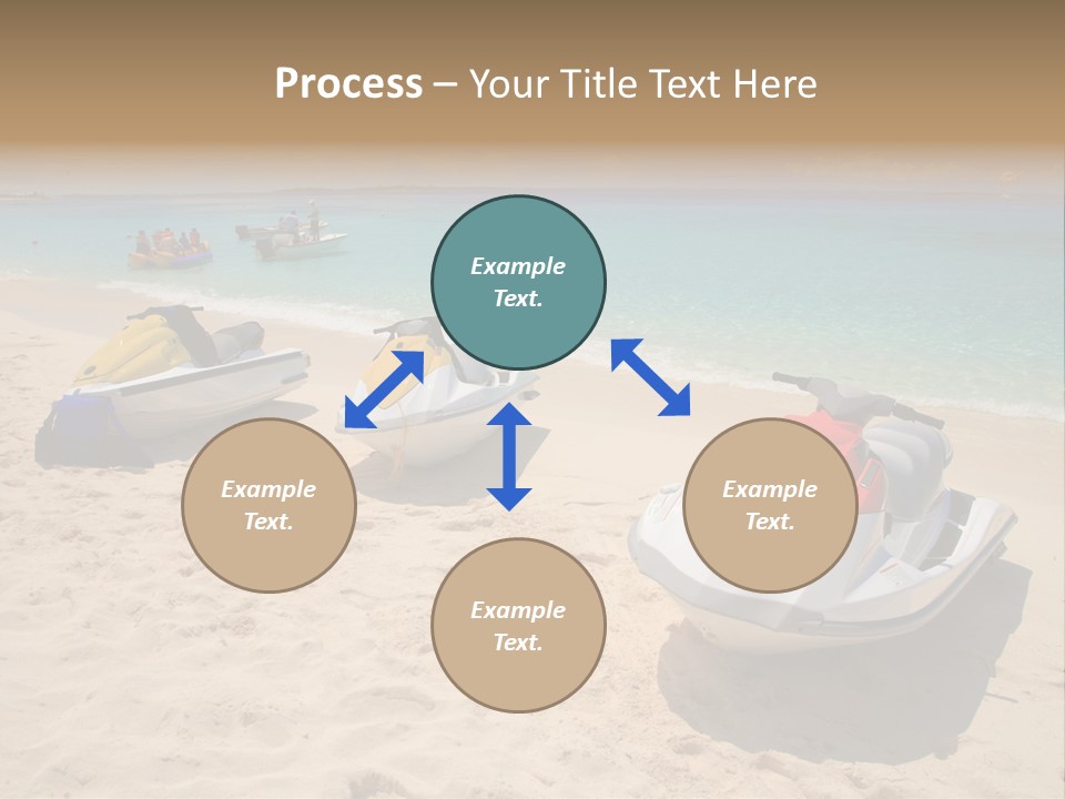 Rich Hot Shore PowerPoint Template