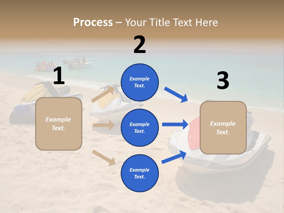 Rich Hot Shore PowerPoint Template