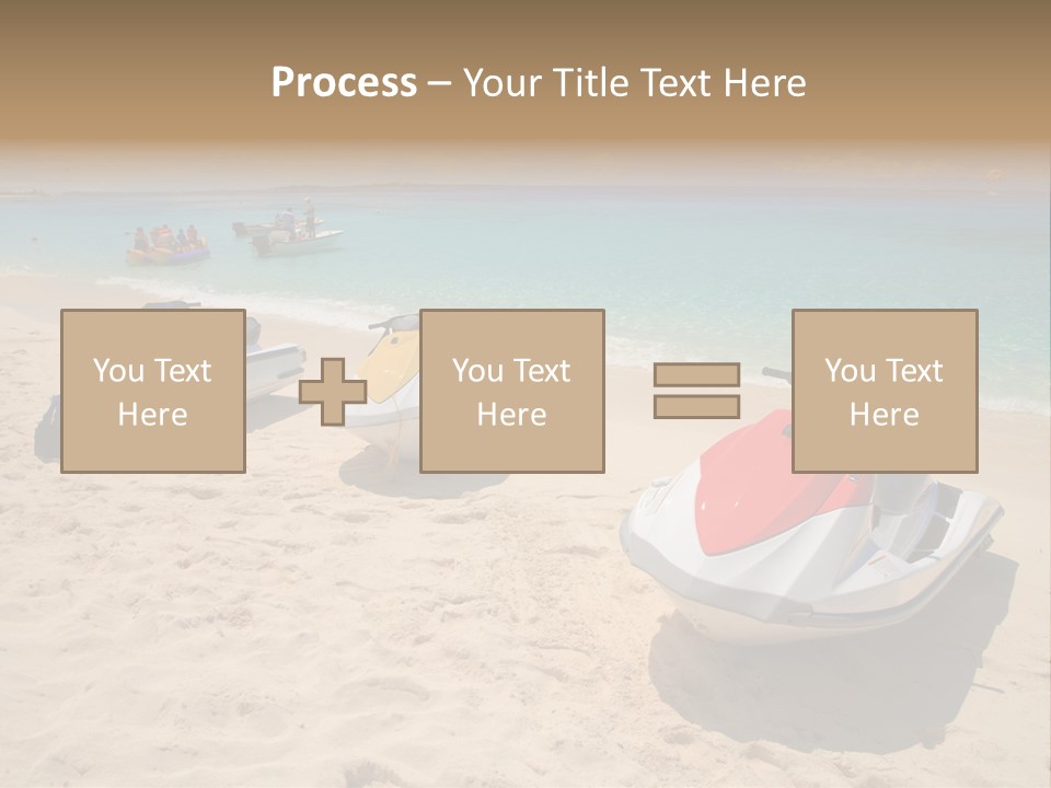 Rich Hot Shore PowerPoint Template