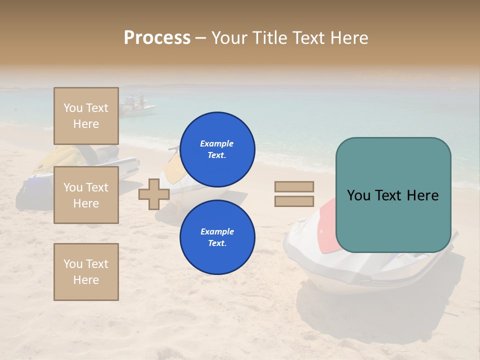 Rich Hot Shore PowerPoint Template