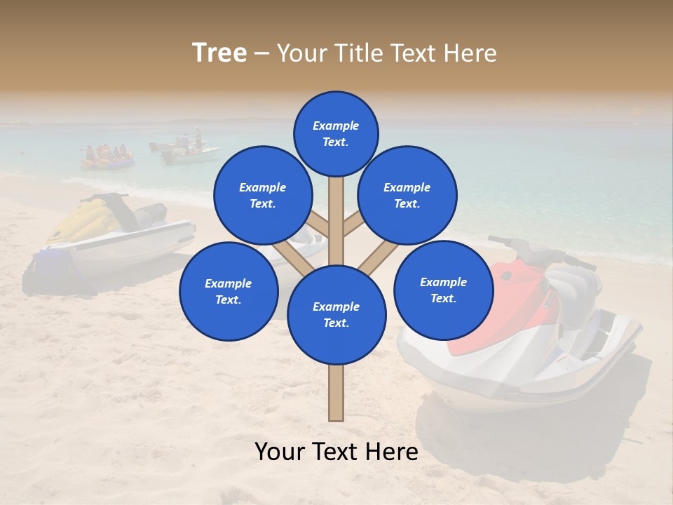 Rich Hot Shore PowerPoint Template