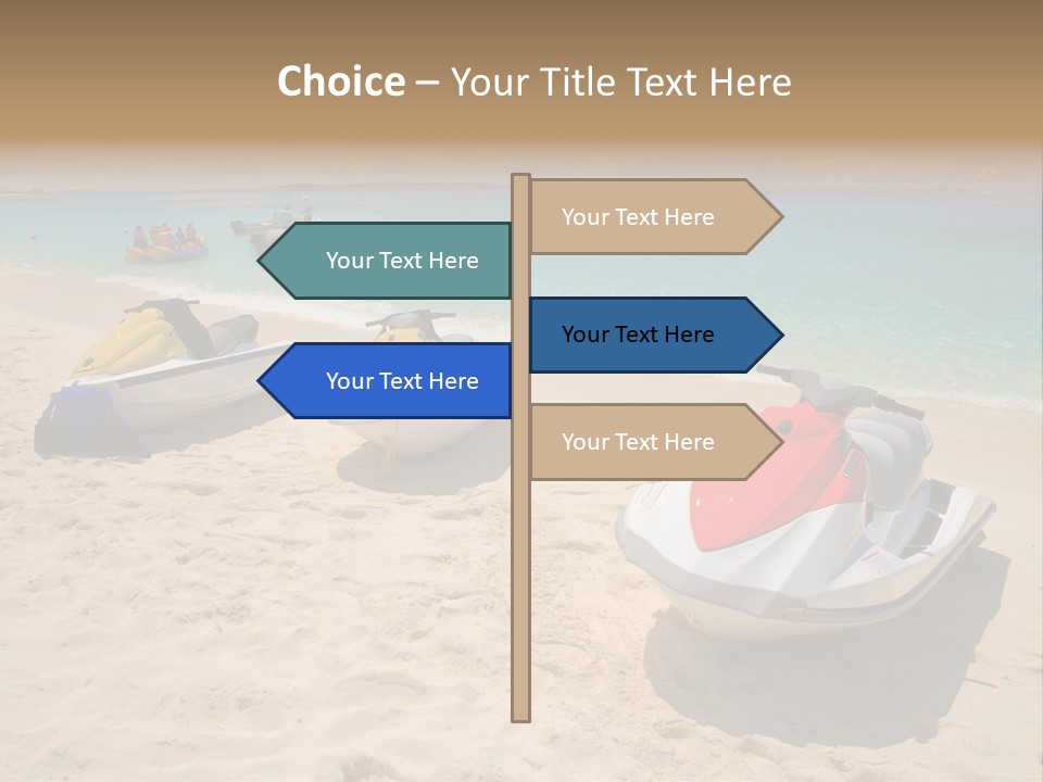 Rich Hot Shore PowerPoint Template