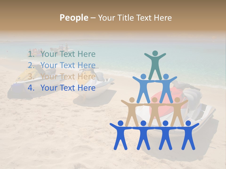 Rich Hot Shore PowerPoint Template