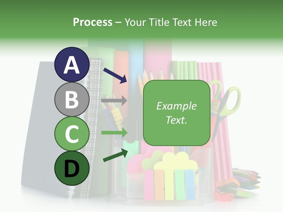 Paperwork Paper Assortment PowerPoint Template