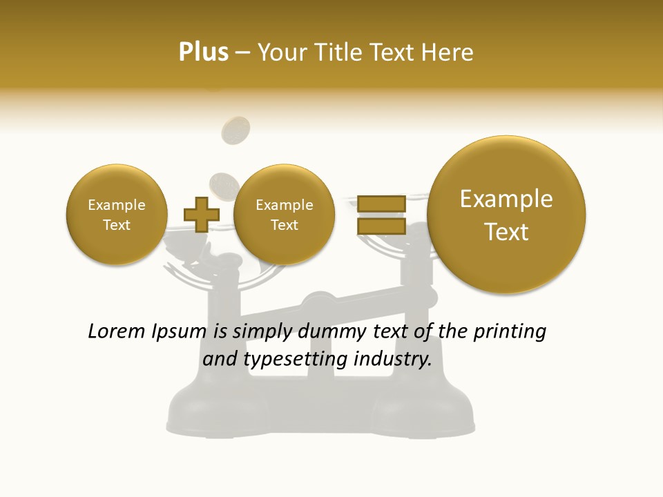 Commerce Trade Money PowerPoint Template