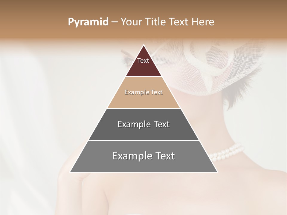 Lady Sensuality Happy PowerPoint Template