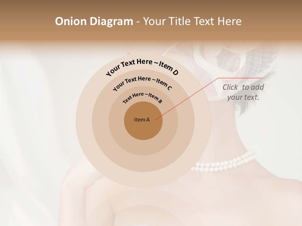 Lady Sensuality Happy PowerPoint Template