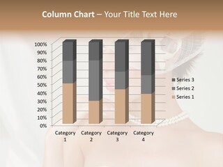 Lady Sensuality Happy PowerPoint Template