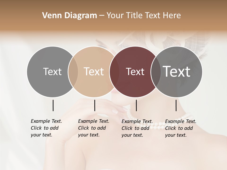 Lady Sensuality Happy PowerPoint Template