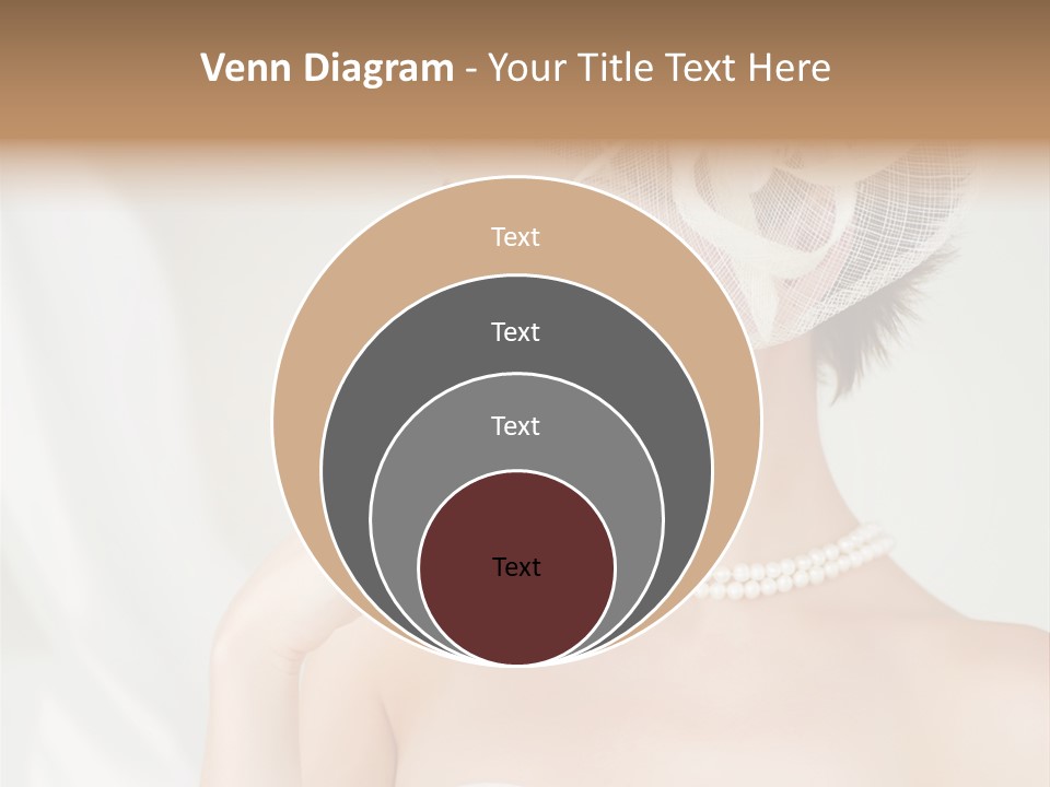 Lady Sensuality Happy PowerPoint Template