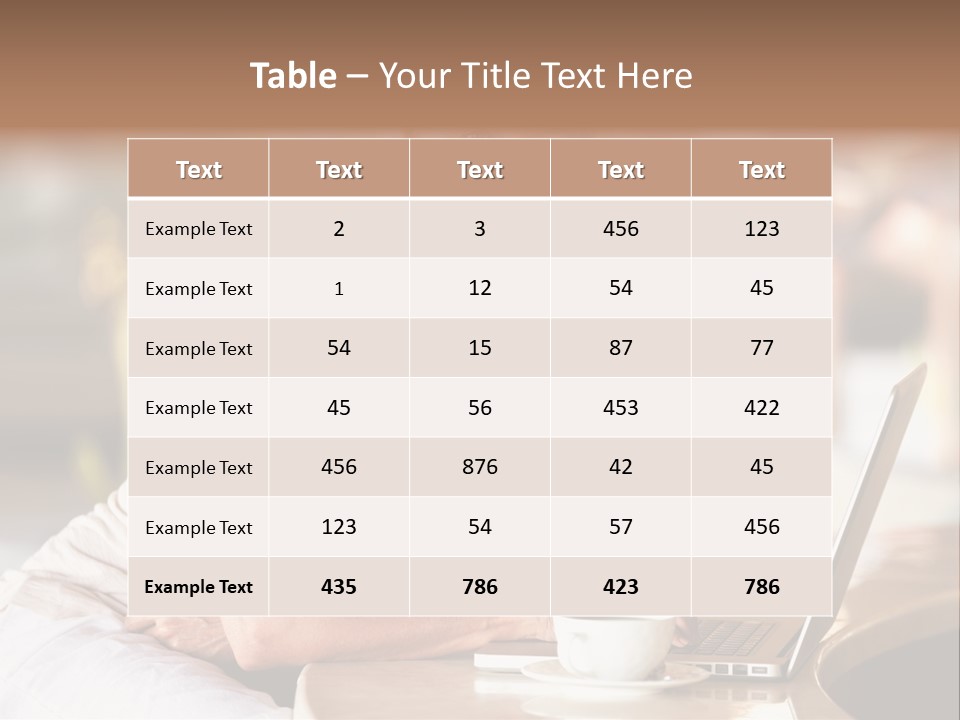 Air Ballistic Outdoor PowerPoint Template