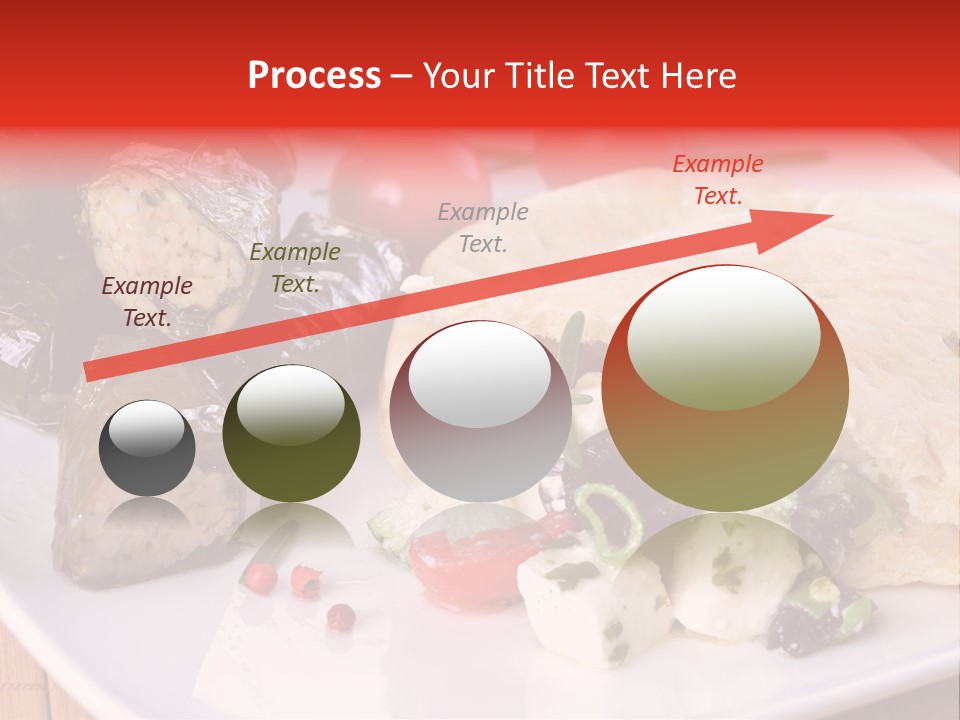 A White Plate Topped With A Burrito Covered In Cheese And Vegetables PowerPoint Template