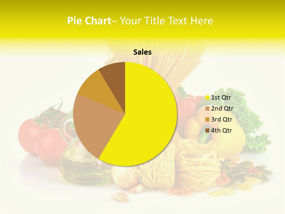 A Bunch Of Different Types Of Pasta And Vegetables PowerPoint Template