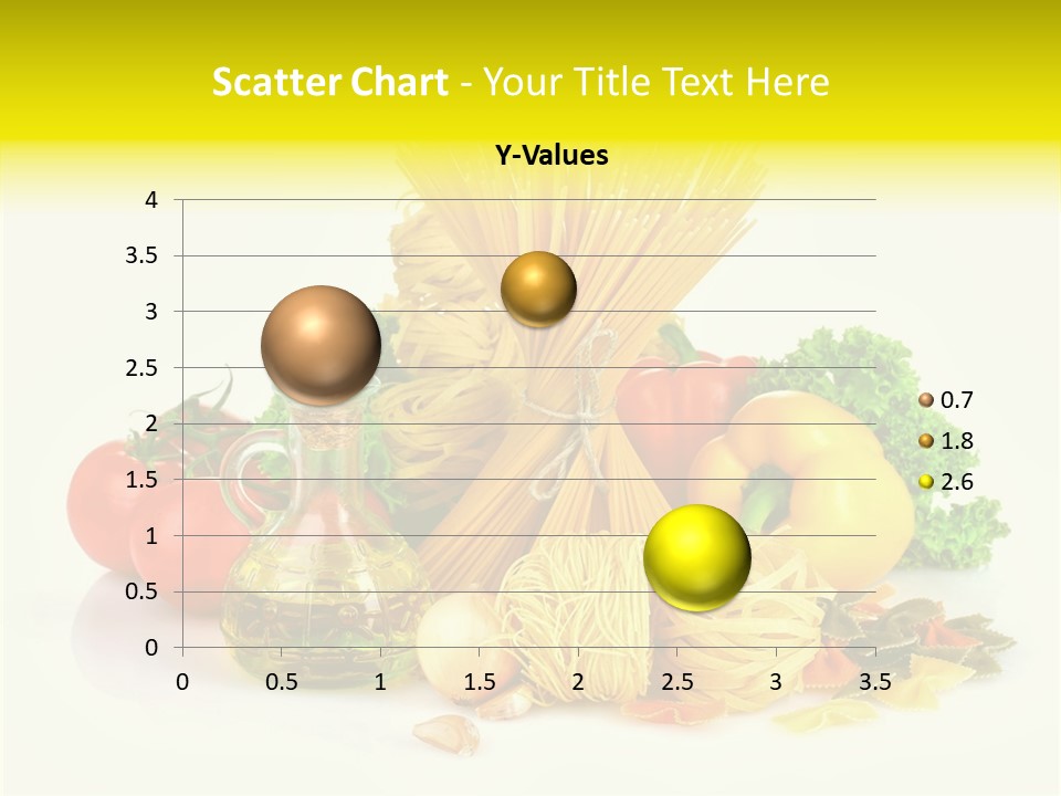 A Bunch Of Different Types Of Pasta And Vegetables PowerPoint Template