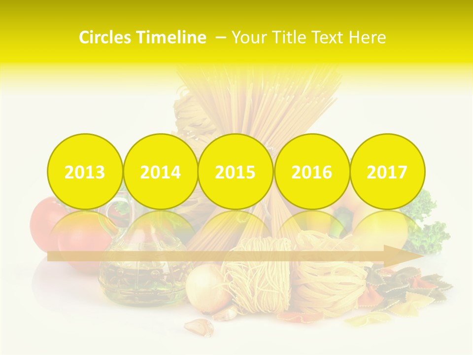 A Bunch Of Different Types Of Pasta And Vegetables PowerPoint Template