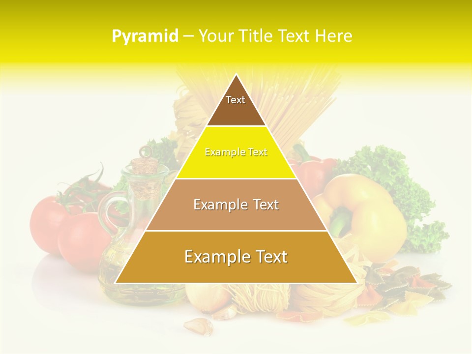 A Bunch Of Different Types Of Pasta And Vegetables PowerPoint Template