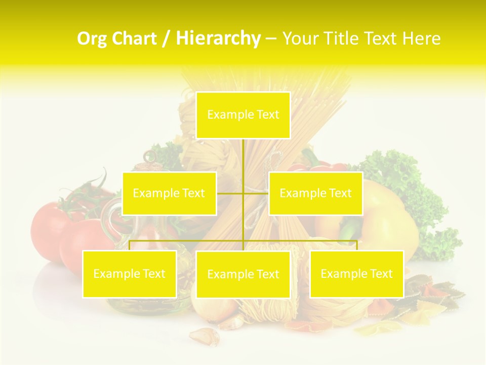 A Bunch Of Different Types Of Pasta And Vegetables PowerPoint Template