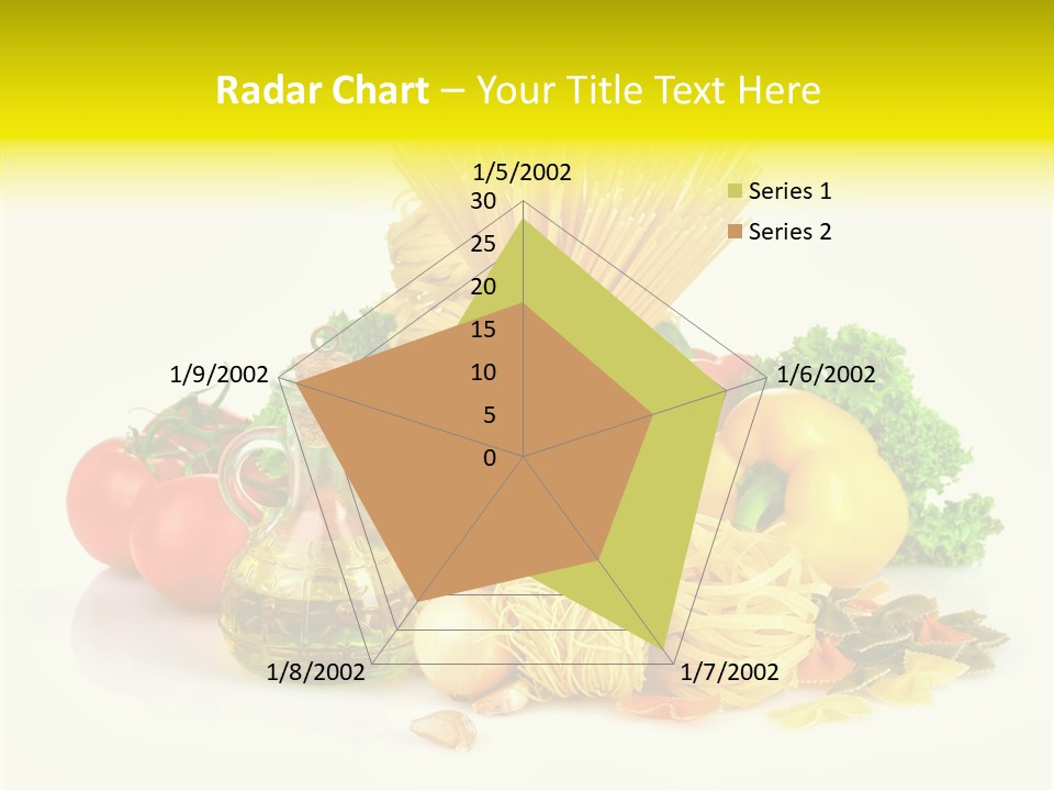 A Bunch Of Different Types Of Pasta And Vegetables PowerPoint Template