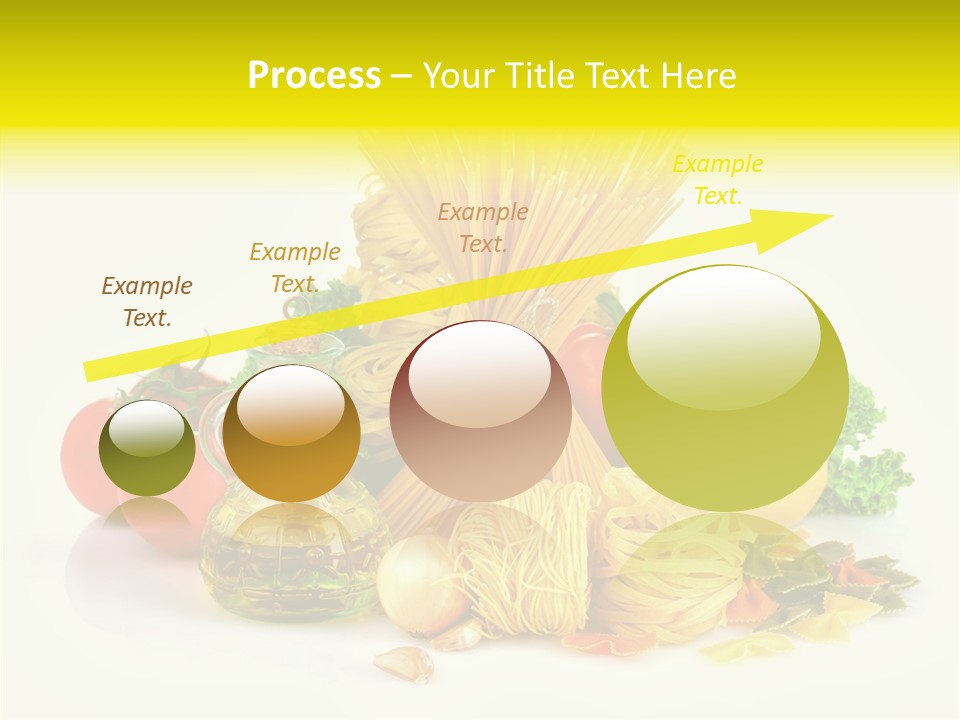 A Bunch Of Different Types Of Pasta And Vegetables PowerPoint Template